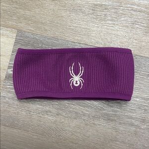 SPYDER Purple Headband Ear Warmer One Size